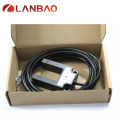 LANBAO 30mm proximity position sensor PNP NO+NC U type photoelectric sensor